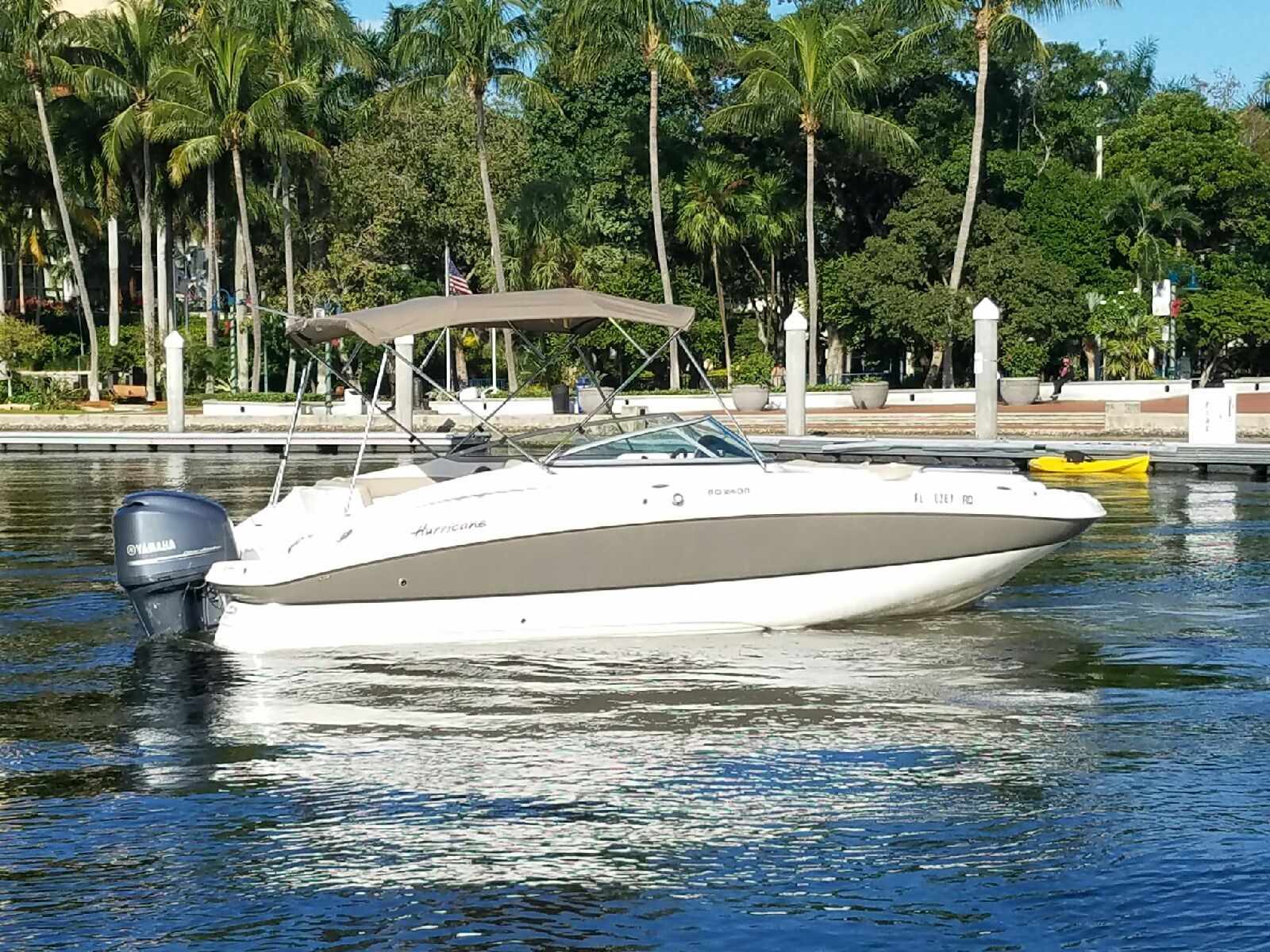 Platinum Coral 2 - Hurricane SD2400 - South Florida Boat 