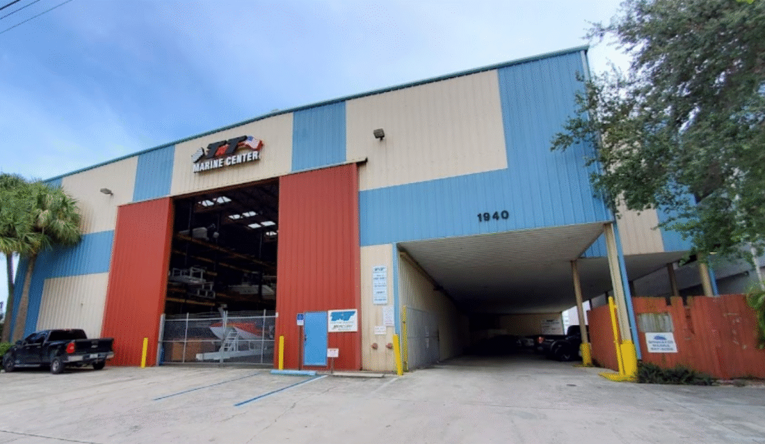 TNT Marine Center building at 1940 NE 135th Street, North Miami