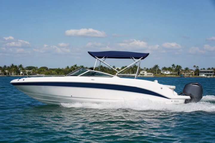 Hurricane SunDeck 2690 sundeck, profile view
